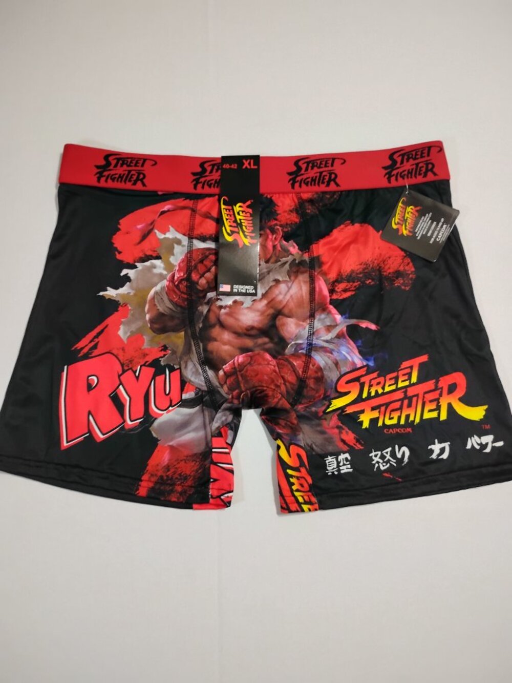 Capcom Street Fighter Ryu Performance Boxer Briefs - XL - Picture 2 of 5